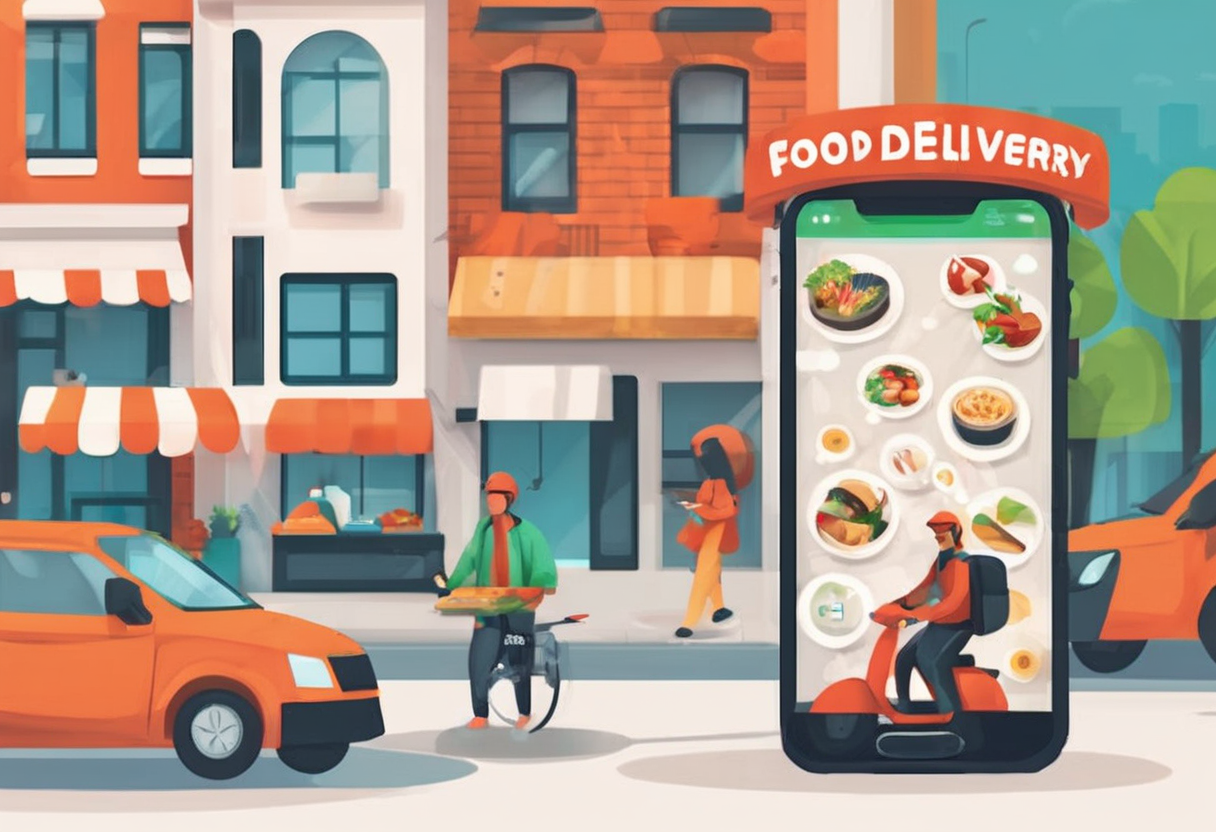 Как использовать приложения для заказа еды в городе